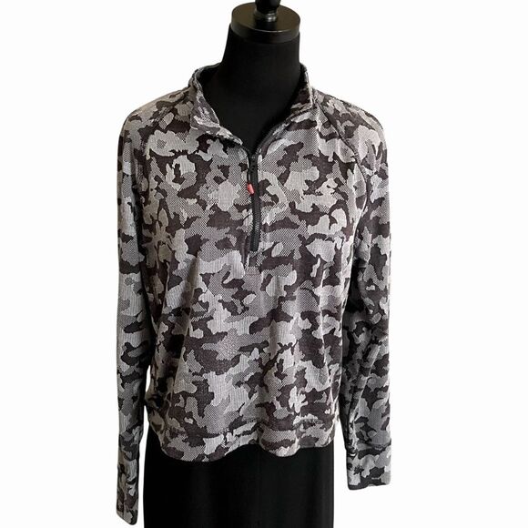 Spyder Jacket Quarter Zip Hip Length Size Large - Picture 1 of 9